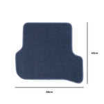 Auto-Fußmatte OCC Motorsport OCCST0015BL Blau