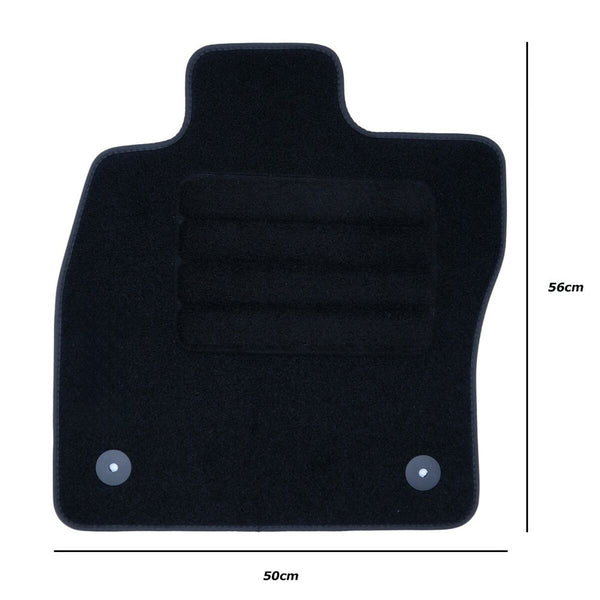 Auto-Fußmatten-Set OCC Motorsport OCCVW0022BL VOLKSWAGEN GOLF VII Blau 5 Stücke