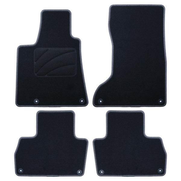 Auto-Fußmatten-Set OCC Motorsport OCCMS0003GD Schwarz Dunkelgrau Maserati Levante 2016 5 Stücke