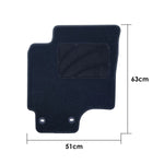 Auto-Fußmatten-Set OCC Motorsport OCCCH0006LOG Chevrolet Epica 5 Stücke