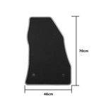 Auto-Fußmatten-Set OCC Motorsport OCCFT0004YE FIAT 500L 5 Stücke