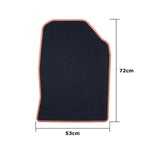 Auto-Fußmatten-Set OCC Motorsport OCCKI0038YE Kia Xceed 5 Stücke