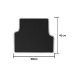 Auto-Fußmatten-Set OCC Motorsport OCCRT0038YE Gelb Renault Modus 5 Stücke