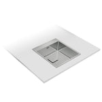 Einfachspülbecken Teka Forlinea RS15 50.40 Stahl