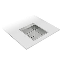 Einfachspülbecken Teka Forlinea RS15 50.40 Stahl
