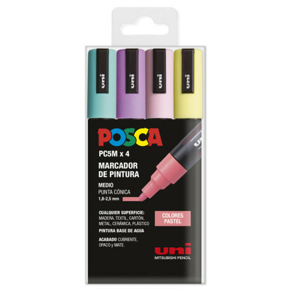 Acryl-Farbstift POSCA PC-5M Kuchen 1,8-2,5 mm 4 Stück