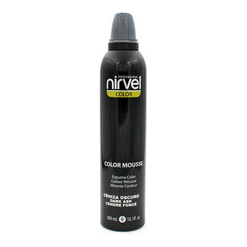 Volumengebender Schaum Color Mousse Nirvel Color Mousse Aschgrau Dunkles (300 ml)