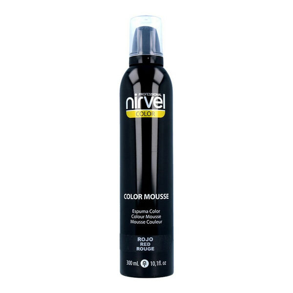 Volumengebender Schaum Color Mousse Nirvel 300 ml Rot (300 ml)