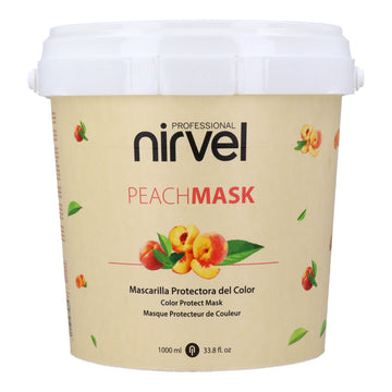 Maske für Coloriertes Haar Nirvel Peach 1 L
