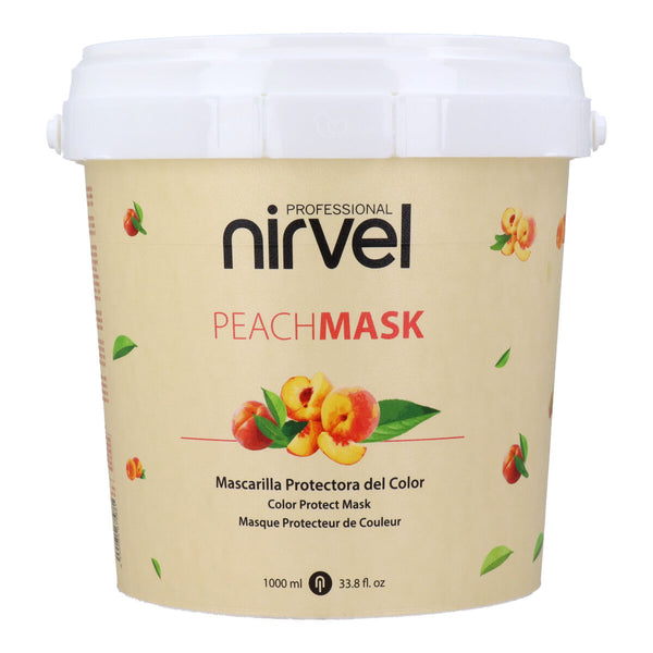 Maske für Coloriertes Haar Nirvel Peach 1 L