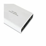 Power Bank approx! APPPB78EVW 7800 mAh 2 x USB Micro USB 5 V 1-2 A Weiß Schwarz/Weiß