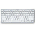 Tastatur Nilox NXKB01S Weiß Qwerty Spanisch