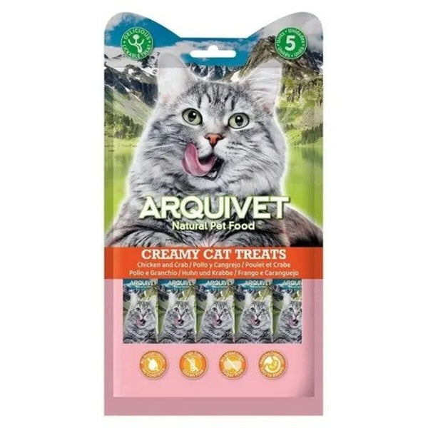 Snack für Katze Arquivet Creamy Cat Treats Huhn