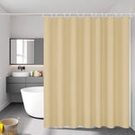 Duschvorhang Exma basic Beige PVC 140 x 180 cm