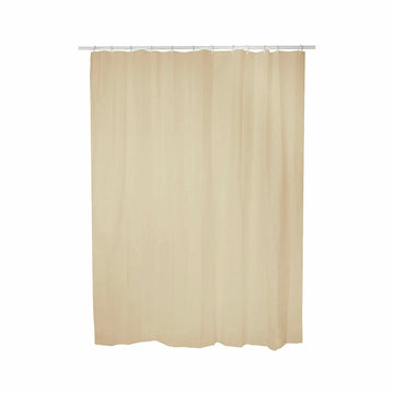 Duschvorhang Exma basic Beige PVC 140 x 180 cm