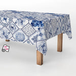 Tischdeckenrolle Exma Fleckenbeständig Blau aus Keramik 140 cm x 25 m