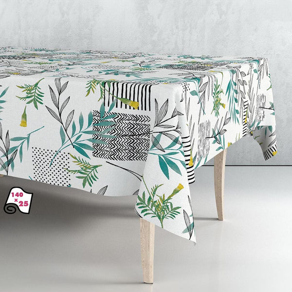 Tischdeckenrolle Exma Mix Gummi Weiß 140 cm x 25 m