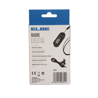 Tragbares Digital-Radio ELBE RF96 Schwarz FM Mini