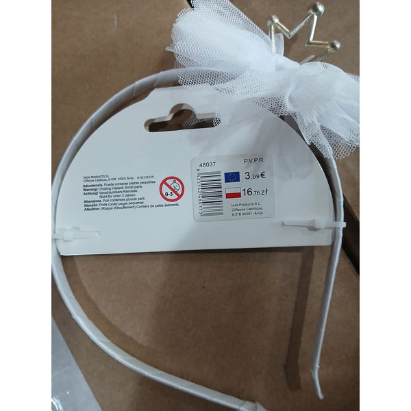 Stirnband Inca Krone Tüll