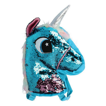 Rucksack Inca Mochila Lentejuelas Pailletten Einhorn