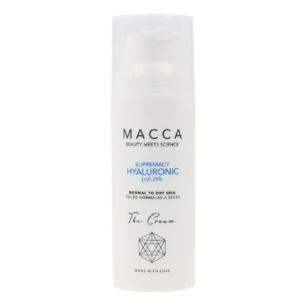 Intensive feuchtigkeitsspendende Creme Macca Supremacy Hyaluronic 50 ml