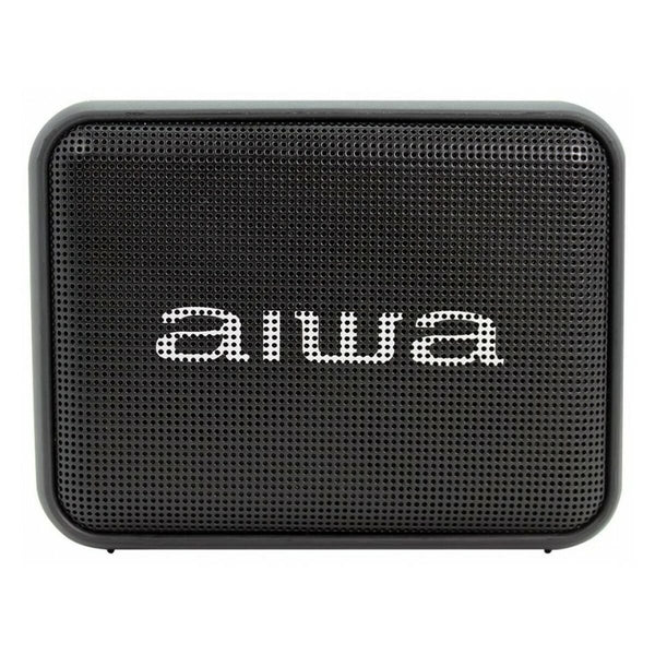 Tragbare Bluetooth-Lautsprecher Aiwa Schwarz 6 W