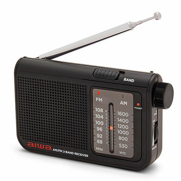Tragbares Radio Aiwa AM/FM Schwarz