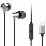 Kopfhörer mit Mikrofon Aiwa ESTM-50USB-C/SL Silberfarben