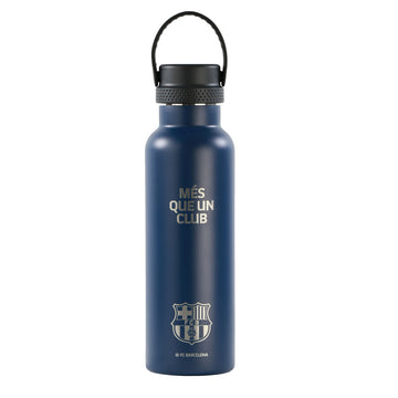 Thermosflasche F.C. Barcelona Marineblau Silikon Edelstahl