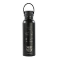 Thermosflasche F.C. Barcelona Black Schwarz Silikon Edelstahl