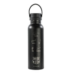 Thermosflasche F.C. Barcelona Black Schwarz Silikon Edelstahl