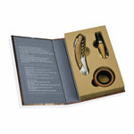 Weinzubehör-Set Andrea House cc66178 Holz Edelstahl 3 Stücke