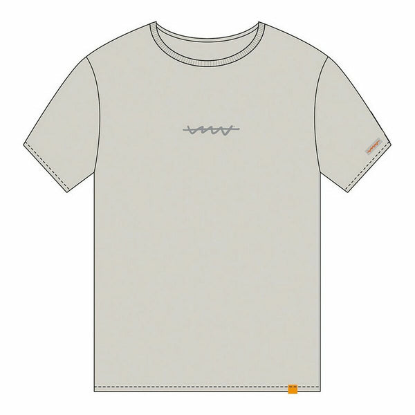 Kurzarm-T-Shirt Cállate la Boca   Beige