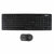 Tastatur mit Maus iggual IGG319277 Schwarz Qwerty Spanisch QWERTY