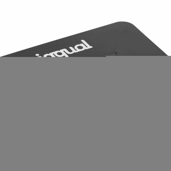 Tastatur mit Maus iggual IGG319277 Schwarz Qwerty Spanisch QWERTY