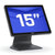 Alles-In-Einem iggual TPV AIO 15" J4125 4GB + 128GB 6USB 15" Intel Celeron J4125 4 GB RAM 128 GB SSD