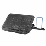 Laptop-Kühlunterlage iggual IGG319710 Schwarz