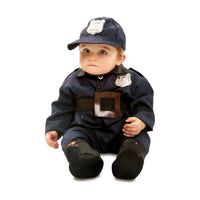 Verkleidung für Babys My Other Me Blau Polizei (4 Stücke)