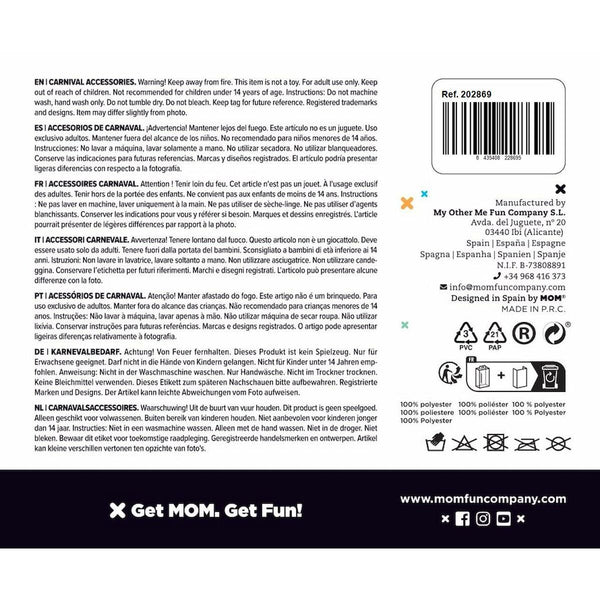 Falsche Koteletten My Other Me Grau