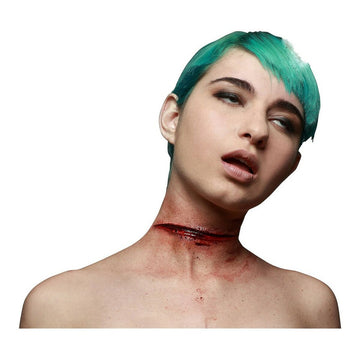 Zubehör für Verkleidung My Other Me Latex Hals Narbe