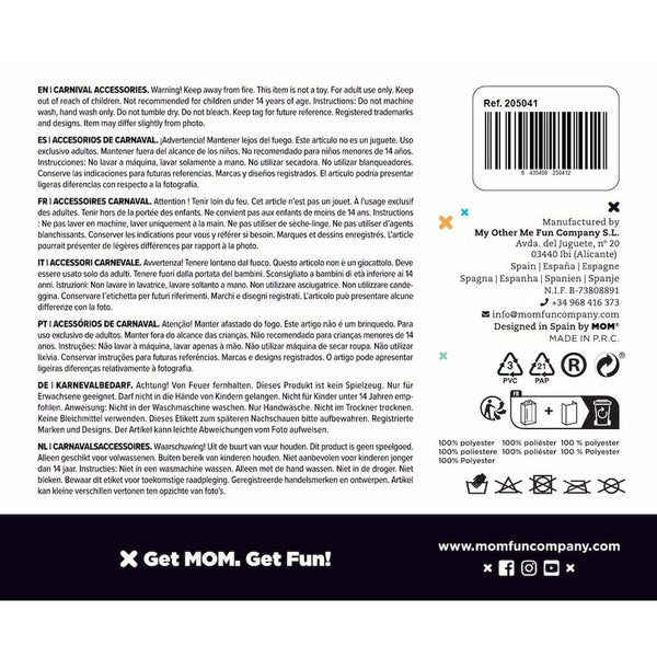 Falscher Bart My Other Me Weiß