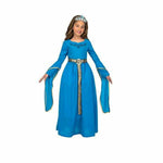 Verkleidung für Kinder My Other Me Mittelalterliche Prinzessin Blau (2 Stücke)