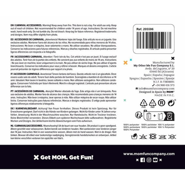 Perücke My Other Me Wednesday Braun