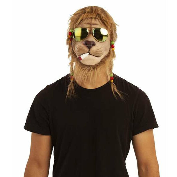 Maske My Other Me Braun Einheitsgröße M Löwe