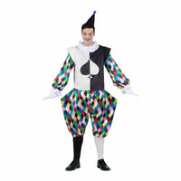 Verkleidung für Erwachsene My Other Me Harlekin 6 Stücke