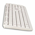 Tastatur NGS NGS-KEYBOARD-0284 Weiß Qwerty Spanisch