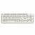 Tastatur NGS Spike Weiß Qwerty Spanisch