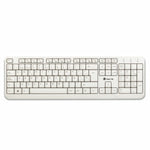 Tastatur NGS Spike Weiß Qwerty Spanisch