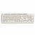 Tastatur NGS Spike Weiß Qwerty Spanisch