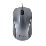 Optische Maus NGS NGS-MOUSE-1091 Grau 1200 DPI